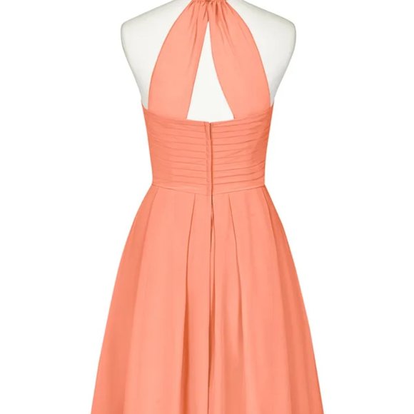 Azazie Adriana Dress - Color: Sunset - SIze: 8A - Picture 7 of 10
